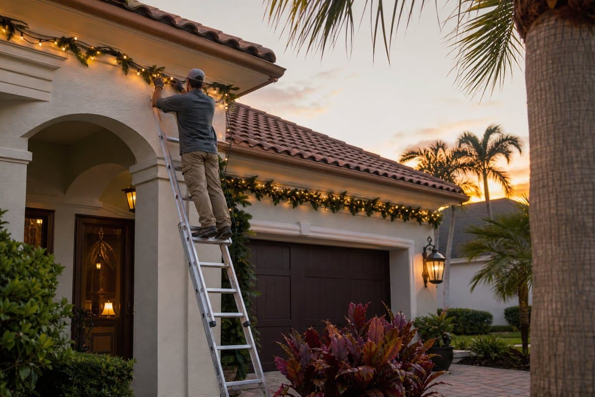 Holiday Lighting Installation in Tampa Bay: What to Know Before You Hang